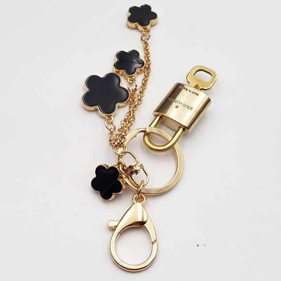 100% Auth Louis Vuitton Lock & Key with unbranded Bagcharm, Keycharm, Keychain - Picture 5 of 9